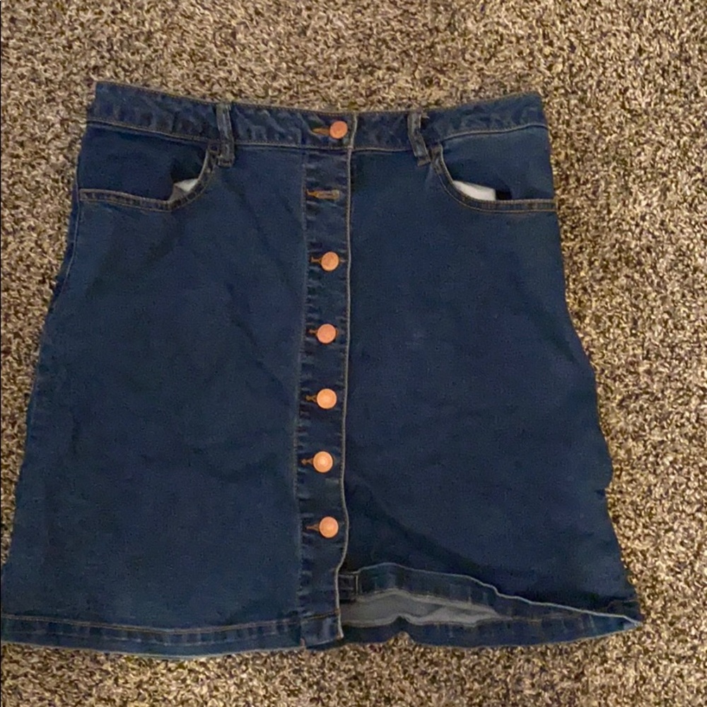 Forever 21 Jean Skirt